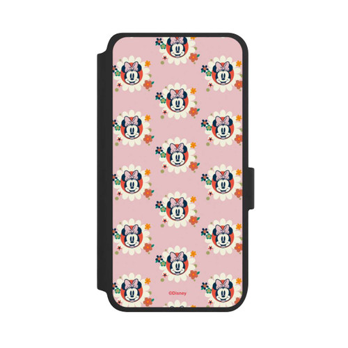 Samsung Galaxy S25 NIVOflip Minnie's Magic Flowers Retro Pattern