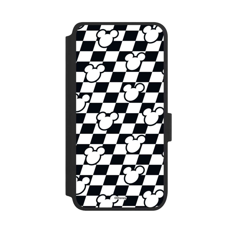 Galaxy S25 NIVOflip Happy Racing Pattern Mickey Mouse Motorsport
