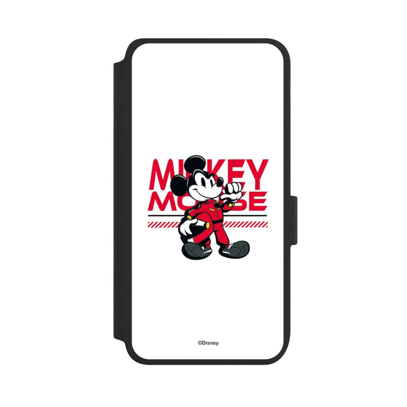 Galaxy S25 NIVOflip Mickey Mouse Racing White