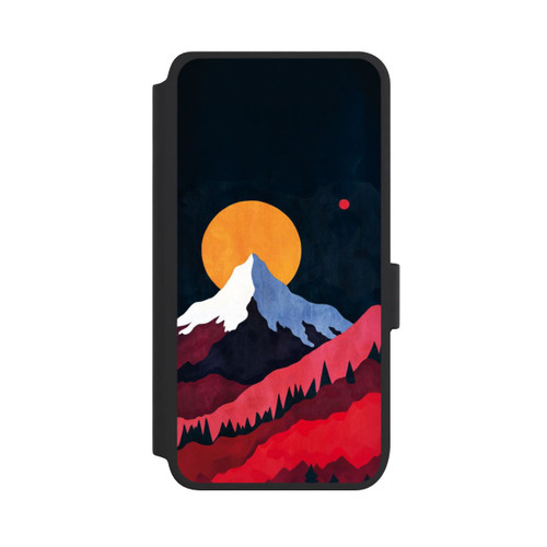 Samsung Galaxy S25 NIVOflip Mont Blanc Abstrakt