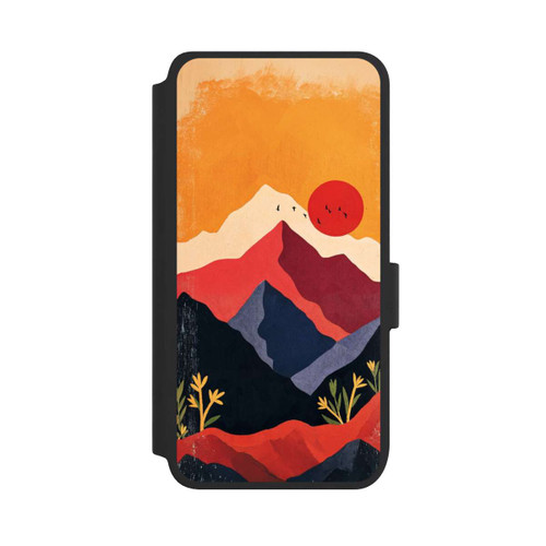 Samsung Galaxy S25 NIVOflip Les Alpes En Rouge
