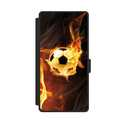 Samsung Galaxy S25 Ultra NIVOflip Fußball in Flammen