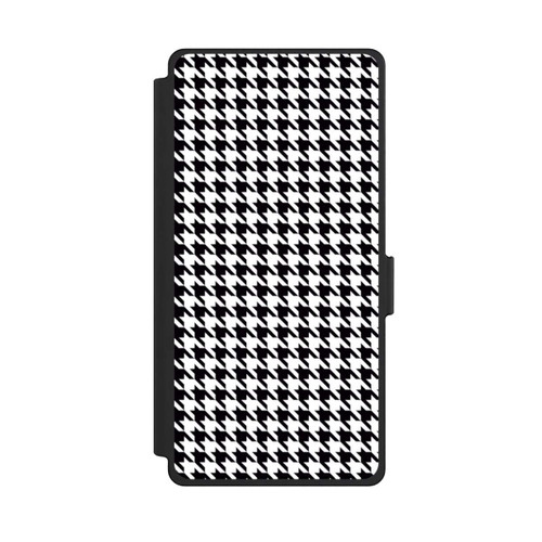 Samsung Galaxy S25 Ultra NIVOflip Houndstooth black-white
