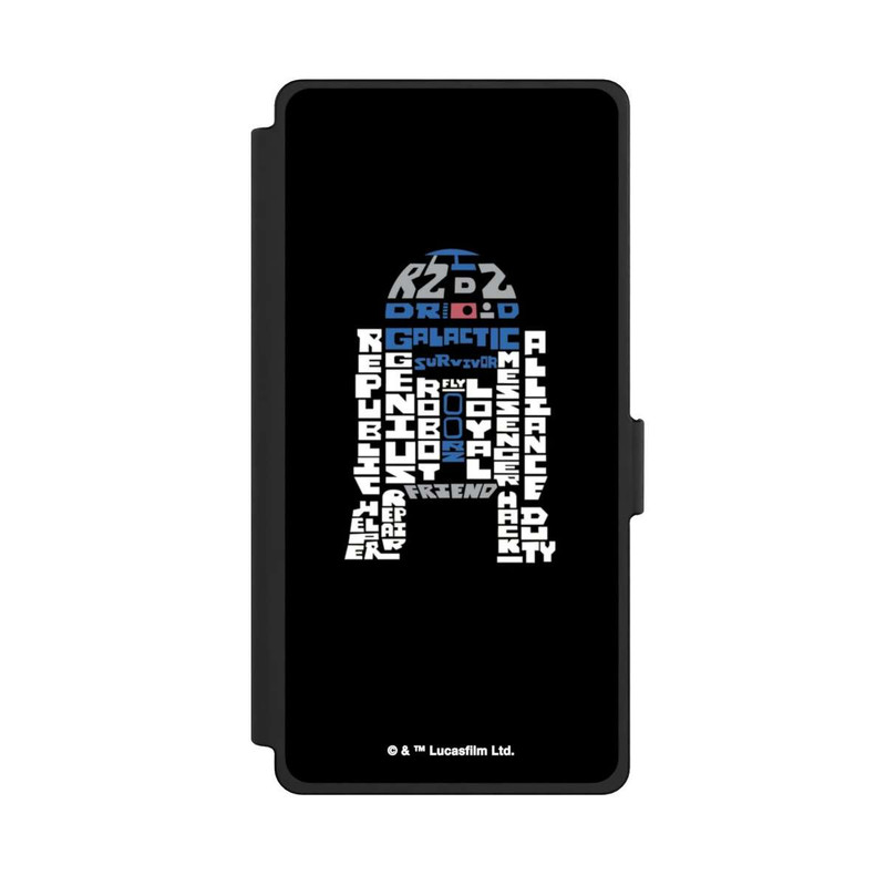 Galaxy S25 Ultra NIVOflip R2-D2 Typo Graphique