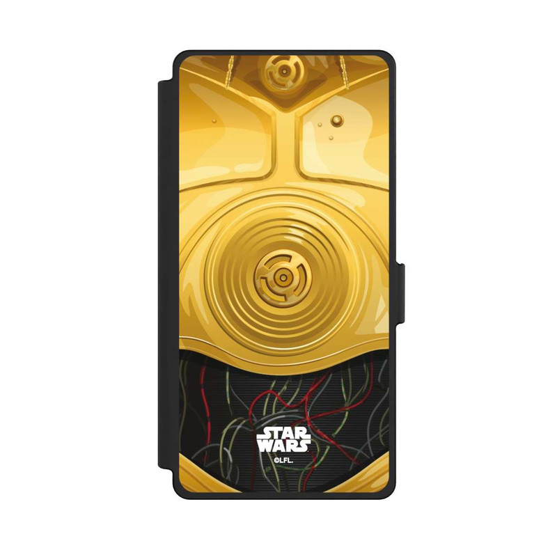 Galaxy S25 Ultra NIVOflip C3PO Closeup
