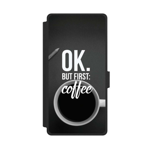 Samsung Galaxy S25 Ultra NIVOflip OK.But first:Coffee