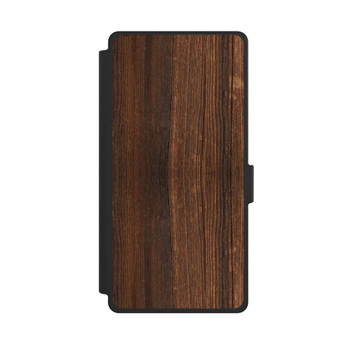 Samsung Galaxy S25 Ultra NIVOflip Nußbaum Holzlook