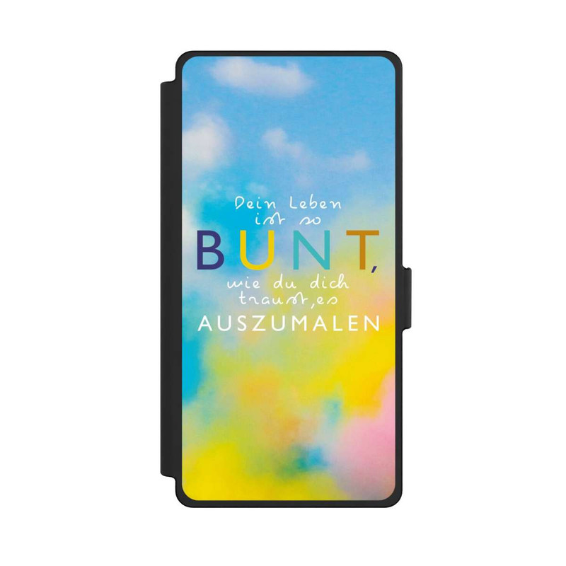 Galaxy S25 Ultra NIVOflip Das Leben ist Bunt