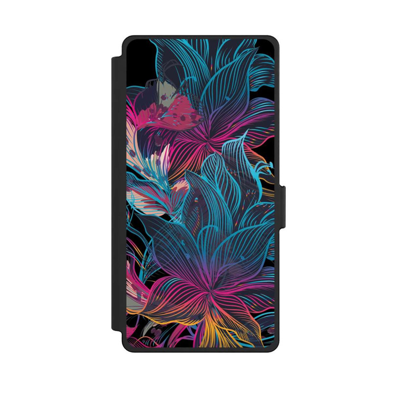 Galaxy S25 Ultra NIVOflip Neon Flower Power