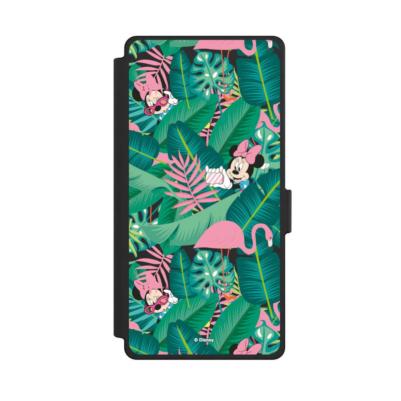 Galaxy S25 Ultra NIVOflip Minnie Summer Palm Leaves Transparent
