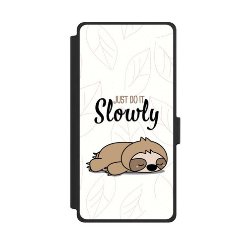 Samsung Galaxy S25 Ultra NIVOflip Just Do It Slowly Sloth