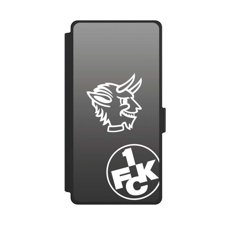 Galaxy S25 Ultra NIVOflip Teufelskopf FCK auf Schwarz