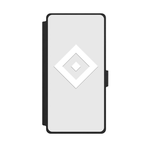 Samsung Galaxy S25 Ultra NIVOflip Rauten Logo auf HSV Grau