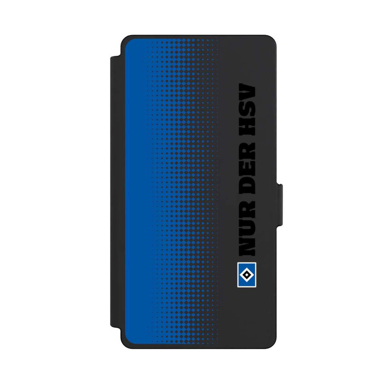 Galaxy S25 Ultra NIVOflip Nur der HSV - Rautenraster Blau - ohne Hintergrund