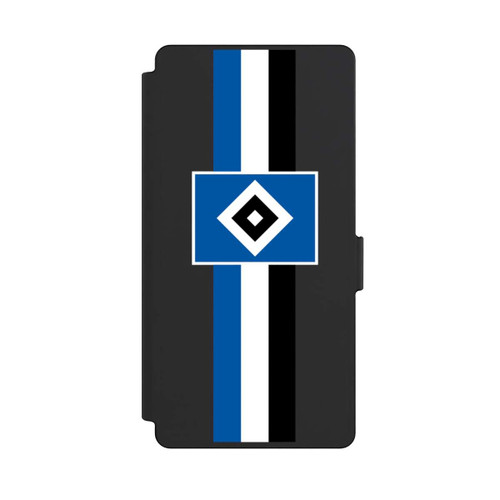 Samsung Galaxy S25 Ultra NIVOflip HSV Streifen - Blau-Weiß-Schwarz - ohne Hintergrund