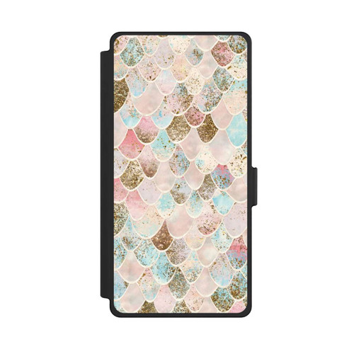 Samsung Galaxy S25 Ultra NIVOflip Glitzer Look Meerjungfrau Muster