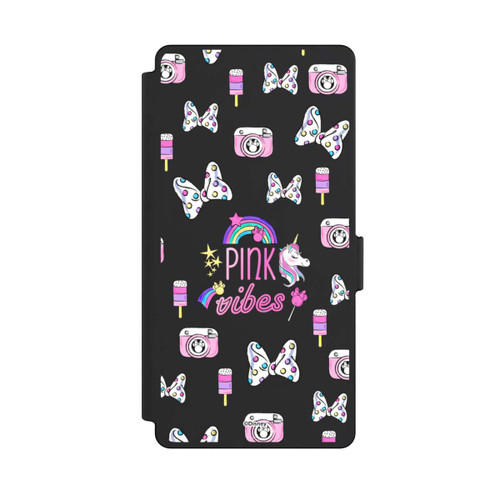 Samsung Galaxy S25 Ultra NIVOflip Pink Vibes Transparent