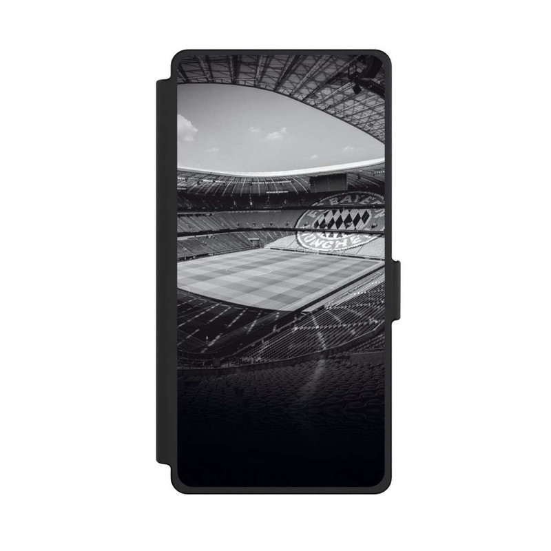 Galaxy S25 Ultra NIVOflip Stadion FC Bayern - Black White