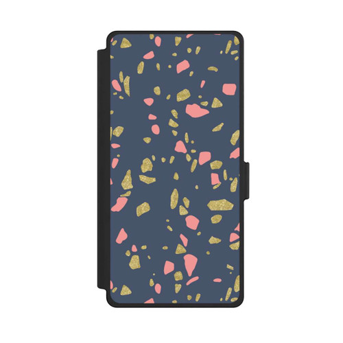 Samsung Galaxy S25 Ultra NIVOflip Terazzo Gold-Optik