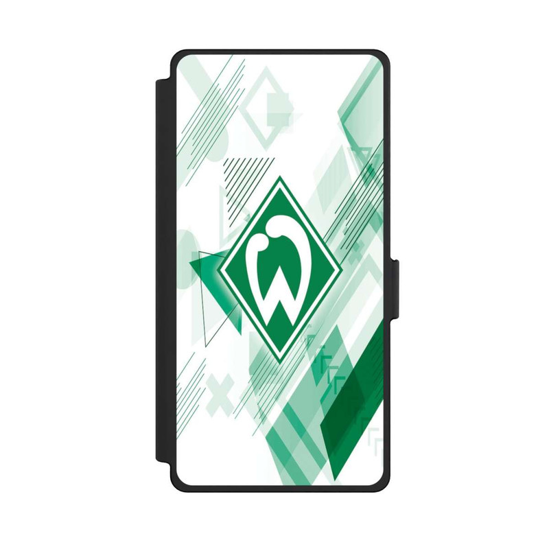 Galaxy S25 Ultra NIVOflip Weiße Grafikelemente - Werder Bremen