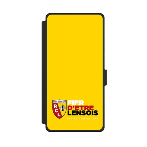 Samsung Galaxy S25 Ultra NIVOflip Fond Logo RCL Jaune