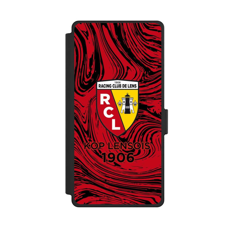 Galaxy S25 Ultra NIVOflip RC Lens Welle Rot