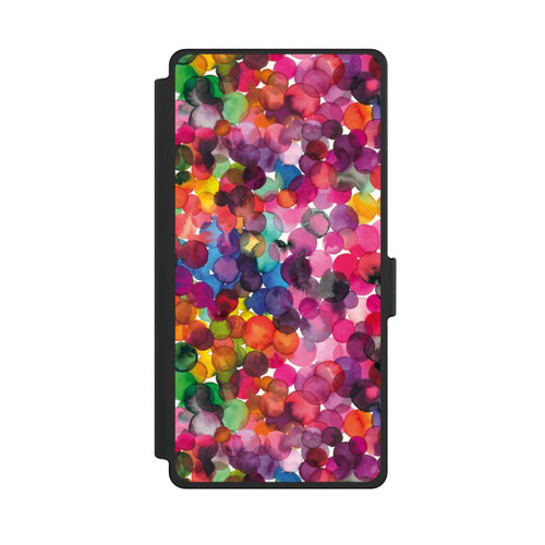Samsung Galaxy S25 Ultra NIVOflip Überlappende Aquarellpunkte