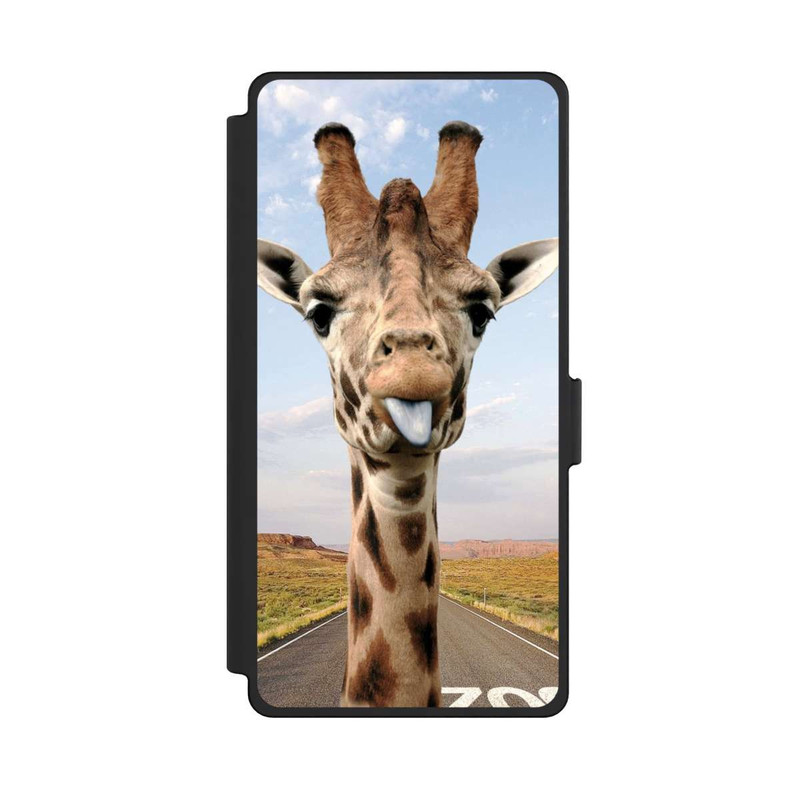 Galaxy S25 Ultra NIVOflip Girafe sur la route