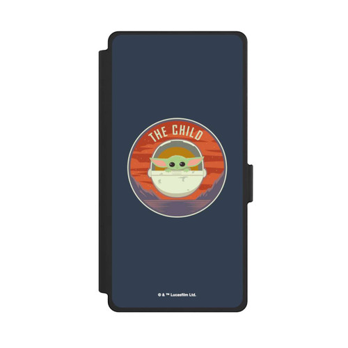 Samsung Galaxy S25 Ultra NIVOflip The Child Abzeichen Blau