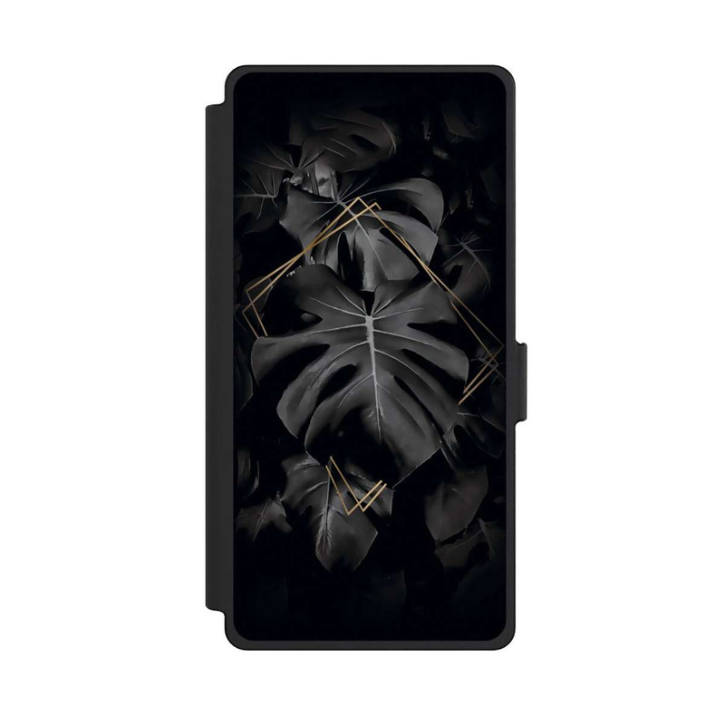 Galaxy S25 Ultra NIVOflip Black Leaves