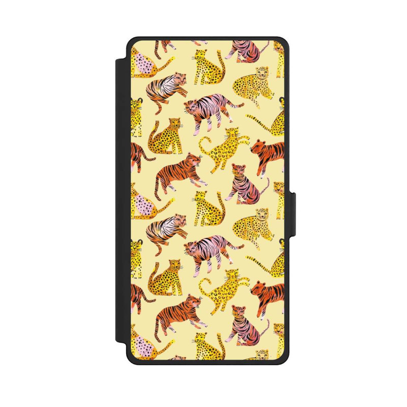 Galaxy S25 Ultra NIVOflip Savane des tigres et des léopards