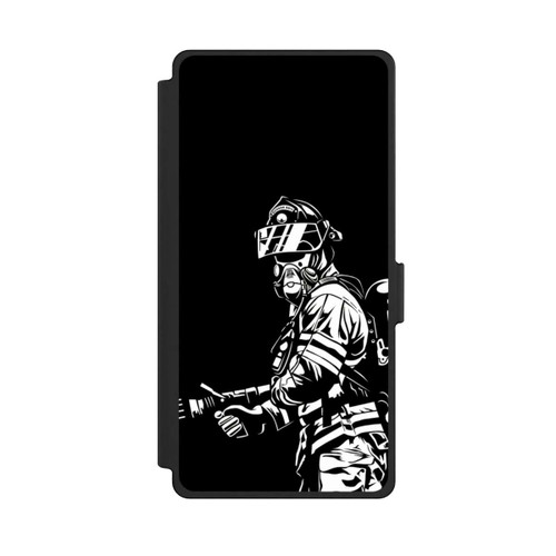 Samsung Galaxy S25 Ultra NIVOflip Tapferer Feuerwehrmann