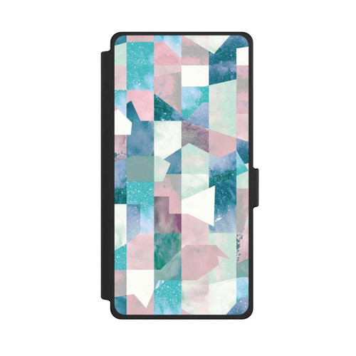 Samsung Galaxy S25 Ultra NIVOflip Collage Textur Pastell