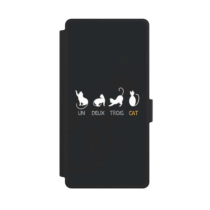 Galaxy S25 Ultra NIVOflip Un Deux Trois Cat