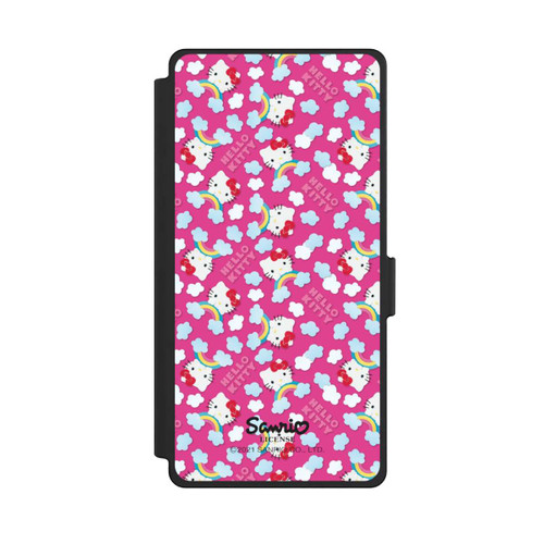 Samsung Galaxy S25 Ultra NIVOflip Hello Kitty Regenbogenmuster