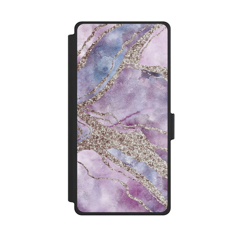 Galaxy S25 Ultra NIVOflip Pierre précieuse Violet pastel
