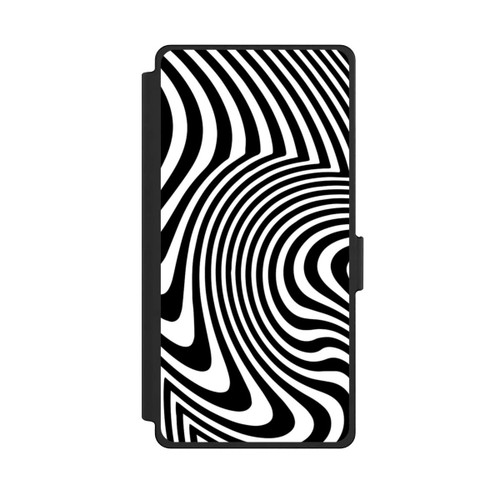 Samsung Galaxy S25 Ultra NIVOflip Black and White Waves