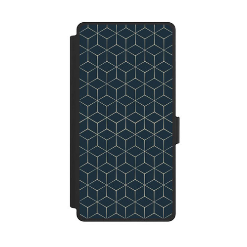 Samsung Galaxy S25 Ultra NIVOflip Klassiker mit Sechseckmuster