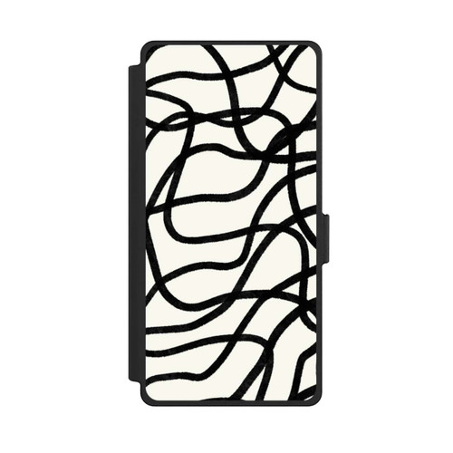 Samsung Galaxy S25 Ultra NIVOflip Schwarze Linien