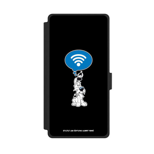 Samsung Galaxy S25 Ultra NIVOflip Idéfix WI-FI Sur Fond Noir