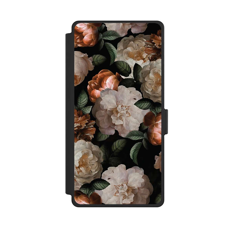 Galaxy S25 Ultra NIVOflip Tapete mit Kupferrosen