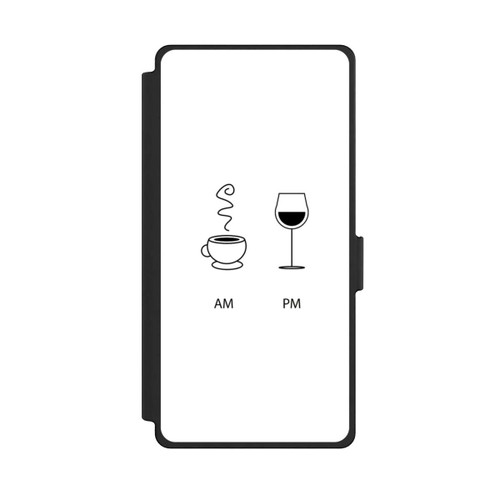Samsung Galaxy S25 Ultra NIVOflip AM (Kaffee) PM (Wein)