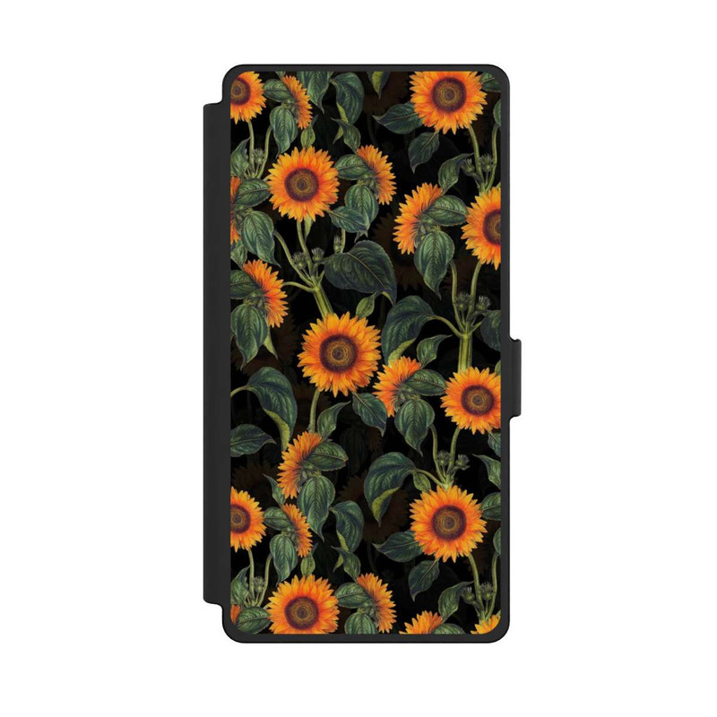 Galaxy S25 Ultra NIVOflip Sonnenblume schwarz