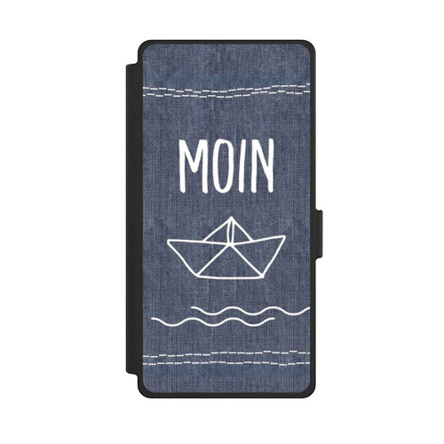 Samsung Galaxy S25 Ultra NIVOflip Moin Schiff Denim