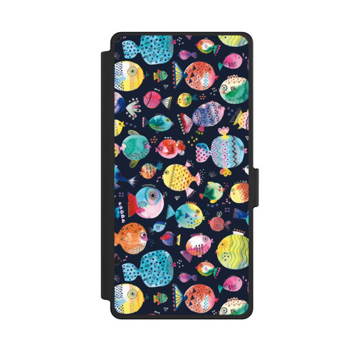 Samsung Galaxy S25 Ultra NIVOflip Strandkugelfische Kinder Marineblau