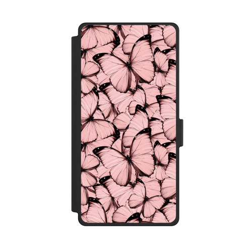 Samsung Galaxy S25 Ultra NIVOflip Rosa Schmetterling-Muster