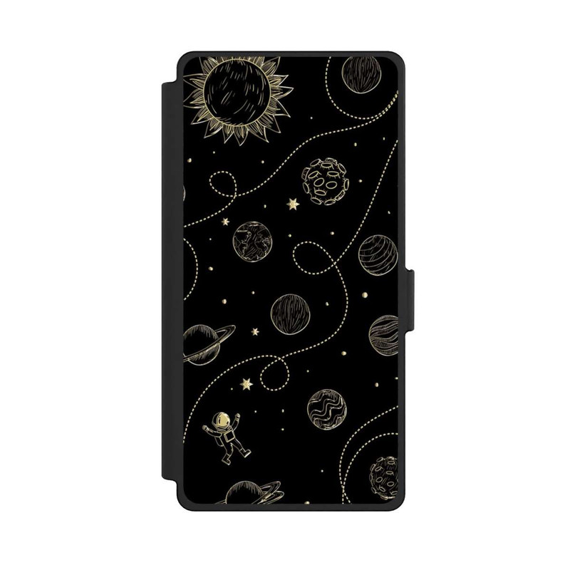 Galaxy S25 Ultra NIVOflip Planètes Dorées