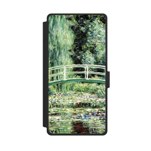 Samsung Galaxy S25 Ultra NIVOflip Weiße Seerosen von Claude Monet