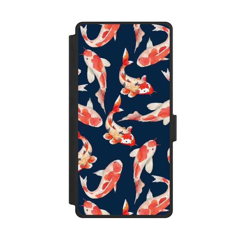 Galaxy S25 Ultra NIVOflip Coral Fish on Blue Background