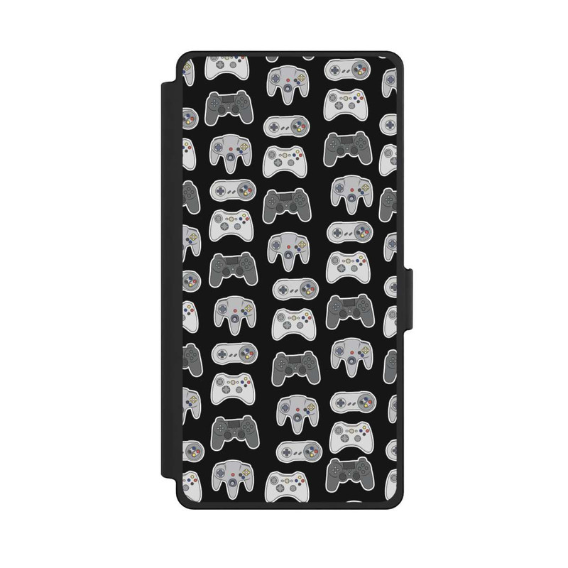 Galaxy S25 Ultra NIVOflip Controller Pattern Black Background